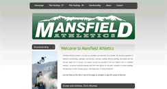 Desktop Screenshot of mansfieldathletics.com